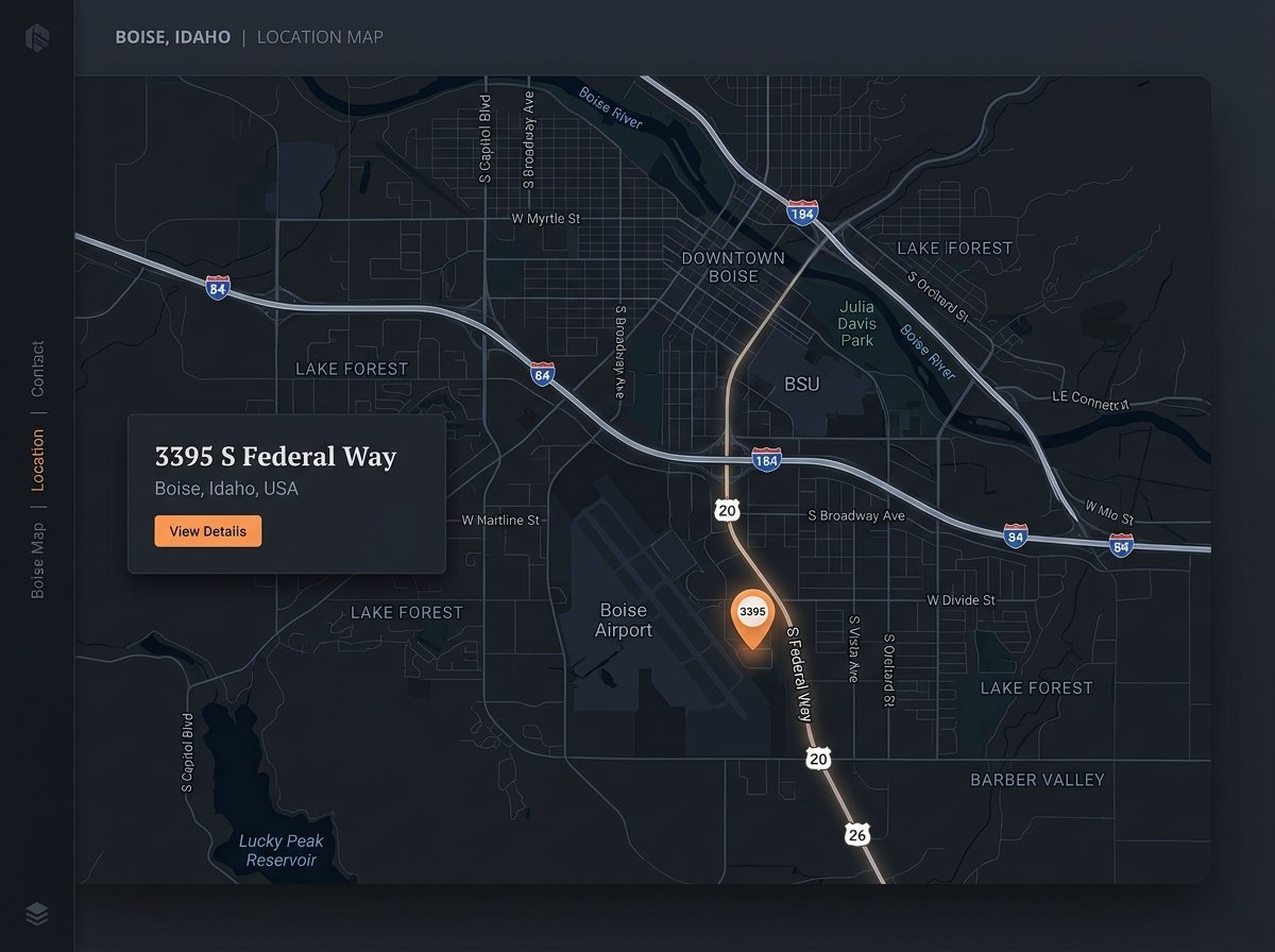 Motrazen Location Map in Boise, ID